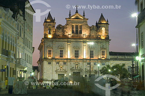  Catedral Basílica na Praça Terreiro de Jesus - Centro Histórico de Salvador - BA - Brasil  - Salvador - Bahia - Brasil