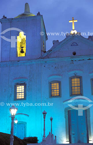  Igreja Matriz Nossa Senhora de Nazareth à noite - Saquarema - RJ - Brasil
  - Saquarema - Rio de Janeiro - Brasil