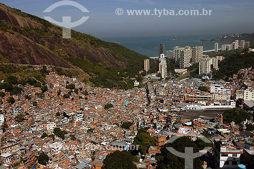  Vista aérea da favela Rocinha - Rio de Janeiro - RJ - Brasil - 2007
  - Rio de Janeiro - Rio de Janeiro - Brasil