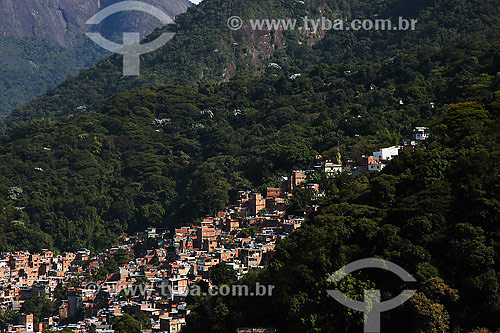  Vista aérea da favela Rocinha - Rio de Janeiro - RJ - Brasil - 2007  - Rio de Janeiro - Rio de Janeiro - Brasil