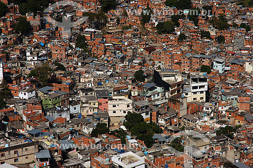  Vista aérea da favela Rocinha - Rio de Janeiro - RJ - Brasil  - Rio de Janeiro - Rio de Janeiro - Brasil