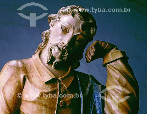  Judas Iscariotes - Passo da Ceia - Esculturas de Aleijadinho  - Congonhas - Minas Gerais (MG) - Brasil