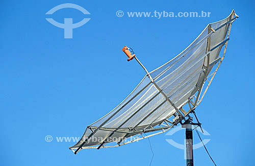  Telecomunicação - antena parabólica  - Brasil