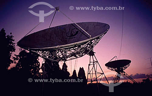  Antenas de telecomunicação da EMBRATEL em Itaboraí - RJ - Brasil  - Itaboraí - Rio de Janeiro - Brasil