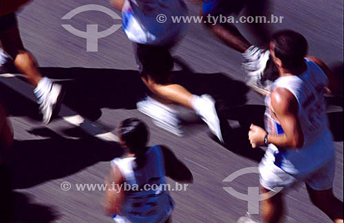  Esporte - corredores durante a Maratona - Rio de Janeiro - RJ - Brasil  - Rio de Janeiro - Rio de Janeiro - Brasil