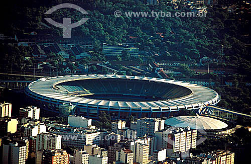  Vista aérea do Estádio do Maracanã - Maracanã - Rio de Janeiro - RJ - Brasil

  O estádio é Patrimônio Histórico Nacional desde 26-12-2000.  - Rio de Janeiro - Rio de Janeiro - Brasil