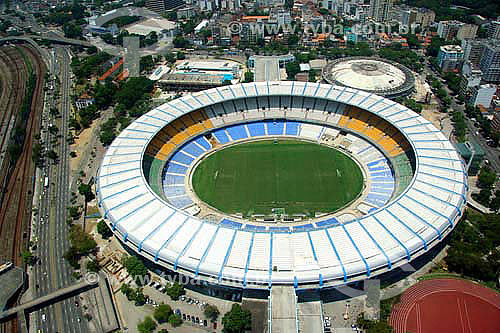  Vista aérea do Estádio do Maracanã -  Rio de Janeiro - RJ - Brasil - November 2006

  O estádio é Patrimônio Histórico Nacional desde 26-12-2000.  - Rio de Janeiro - Rio de Janeiro - Brasil