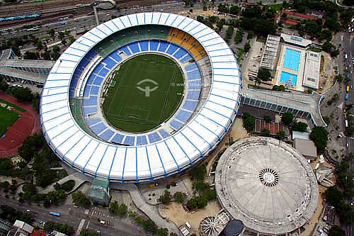  Vista aérea do estádio Jornalista Mario Filho (Maracanã) e do Maracanãzinho - Rio de Janeiro - RJ - Brasil  - Rio de Janeiro - Rio de Janeiro - Brasil