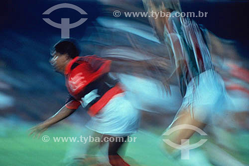  Jogo de futebol: Fla x Flu (Flamengo x Fluminense) 