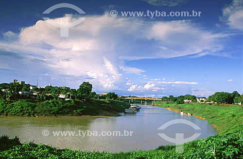  Rio Acre - cidade de Rio Branco - Acre - junho de 2001  - Rio Branco - Acre - Brasil