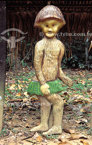  Ritos e lendas: Caboclinho da Mata, personagem do folclore amazônico - Parque Ambiental Chico Mendes - Amazônia - Rio Branco - Acre - Brasil
  - Rio Branco - Acre - Brasil