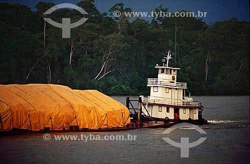  Transporte hidroviário de carga - Rio Branco - RO - Amazônia - Brasil  - Rio Branco - Rondônia - Brasil