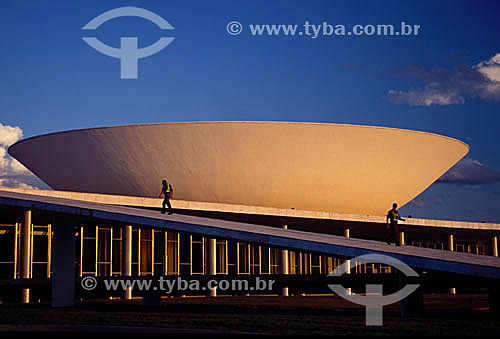  Prédio do Congresso Nacional - Brasília - DF - Brasil

 A cidade de Brasília é Patrimônio Mundial pela UNESCO desde 11-12-1987.  - Brasília - Distrito Federal - Brasil