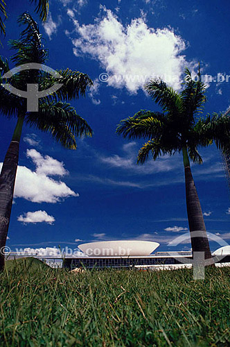  Prédio do Congresso Nacional (sede do Poder Legislativo) - Brasília - DF - Brasil

 A cidade de Brasília é Patrimônio Mundial pela UNESCO desde 11-12-1987.  - Brasília - Distrito Federal - Brasil