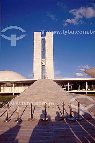  Prédio do Congresso Nacional - Brasília - DF - Brasil

 A cidade de Brasília é Patrimônio Mundial pela UNESCO desde 11-12-1987.  - Brasília - Distrito Federal - Brasil