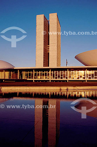  Prédio do Congresso Nacional - Brasília - DF - Brasil

 A cidade de Brasília é Patrimônio Mundial pela UNESCO desde 11-12-1987.  - Brasília - Distrito Federal - Brasil