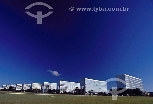  Esplanada dos Ministérios - Brasília - DF - Brasil

 A cidade de Brasília é Patrimônio Mundial pela UNESCO desde 11-12-1987.  - Brasília - Distrito Federal - Brasil