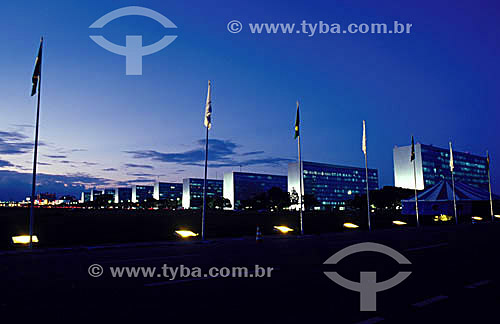  Esplanada dos Ministérios - Brasília - DF - Brasil

 A cidade de Brasília é Patrimônio Mundial pela UNESCO desde 11-12-1987.  - Brasília - Distrito Federal - Brasil