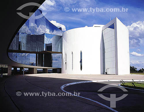  Prédio do Supremo Tribunal Federal - Brasília - DF - Brasil

 A cidade de Brasília é Patrimônio Mundial pela UNESCO desde 11-12-1987.  - Brasília - Distrito Federal - Brasil