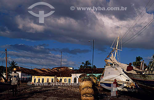  Alcântara  - MA - Brasil

 O conjunto arquitetônico e urbanístico da cidade de Alcântara é Patrimônio Histórico Nacional desde 22-12-1948.  - Alcântara - Maranhão - Brasil