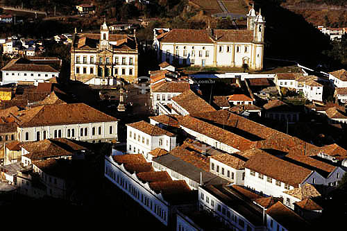  Museu da Inconfidência e Igreja Nossa Senhora do Carmo (1)  à direita - Ouro Preto (2) - MG - Brasil.
(1) A igreja é Patrimônio Histórico Nacional desde 20-04-1938.
(2) A cidade de Ouro Preto é Patrimônio Mundial pela UNESCO desde 05-09-1980.  - Ouro Preto - Minas Gerais - Brasil