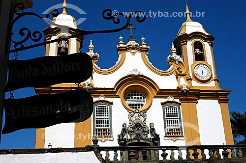  Igreja da Matriz de Santo Antônio - Tiradentes - MG - Brasil  - Tiradentes - Minas Gerais - Brasil