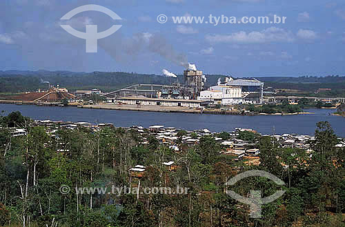  Assunto: Fábrica de celulose - Projeto Jari  / Local: Pará (PA) - Brasil / Data: 2005 