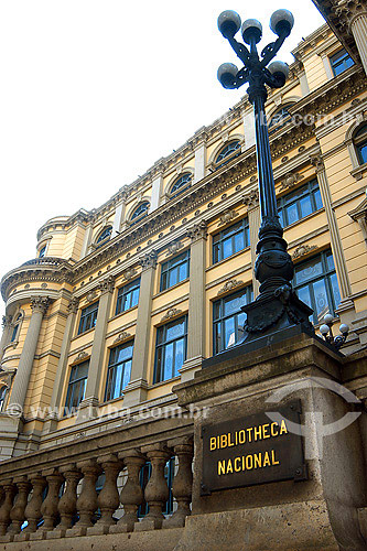  Biblioteca Nacional - Rio de Janeiro - RJ - Brasil                      - Rio de Janeiro - Rio de Janeiro - Brasil