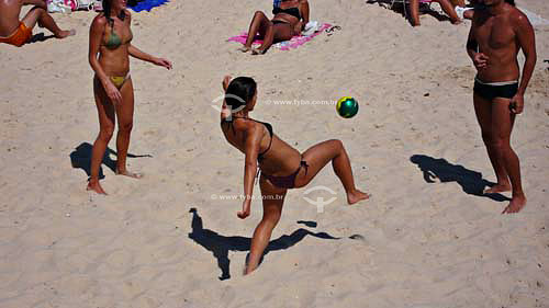  Praia de Ipanema - Futebol feminino - Rio de Janeiro - RJ - Brasil
Mar/2007.  - Rio de Janeiro - Rio de Janeiro - Brasil