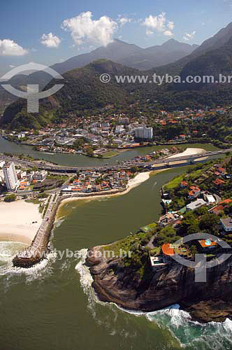  Vista aérea do Quebra-mar - Barra da Tijuca - Rio de Janeiro - RJ - Brasil   - Rio de Janeiro - Rio de Janeiro - Brasil