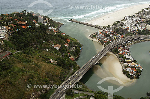  Vista aérea do Canal da Barra - Quebra-Mar - Barra da Tijuca - Rio de Janeiro - RJ - Brasil  - Rio de Janeiro - Rio de Janeiro - Brasil