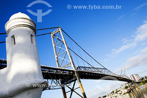  Ponte Hercilio Luz - Florianópolis - SC - Brasil - 2006  - Florianópolis - Santa Catarina - Brasil