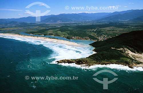  Praia - litoral de Santa Catarina - Brasil  - Santa Catarina - Brasil