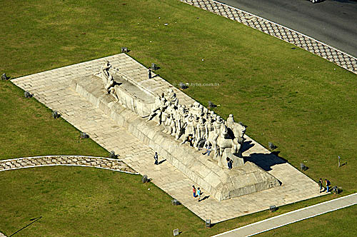  Vista aérea do Monumento as Bandeiras - São Paulo - SP - Brasil
Data: 06/2006
 