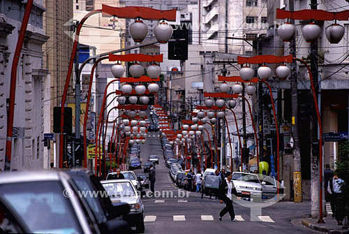  Assunto: Rua Galvão Bueno no Bairro da Liberdade  (bairro japonês) - São Paulo (SP) - Brasil / Data: 2002
 
