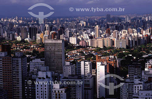  Vista aérea da cidade de São Paulo - SP - Brasil  - São Paulo - São Paulo - Brasil