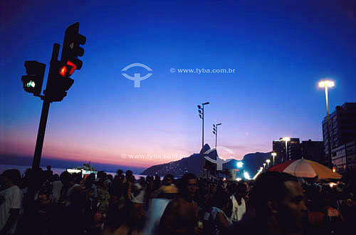  Desfile da Banda de Ipanema durante Carnaval 2003 - Ipanema - Rio de Janeiro - RJ - Brasil  - Rio de Janeiro - Rio de Janeiro - Brasil