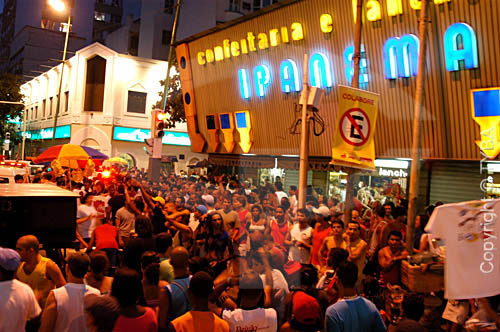  Foliões durante o desfile da Banda de Ipanema - Ipanema - Carnaval 2005 - Rio de Janeiro - RJ - Brasil  - Rio de Janeiro - Rio de Janeiro - Brasil