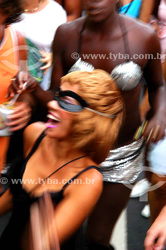  Foliona no desfile da Banda de Ipanema - Ipanema - Carnaval 2005 - Rio de Janeiro - RJ - Brasil  - Rio de Janeiro - Rio de Janeiro - Brasil