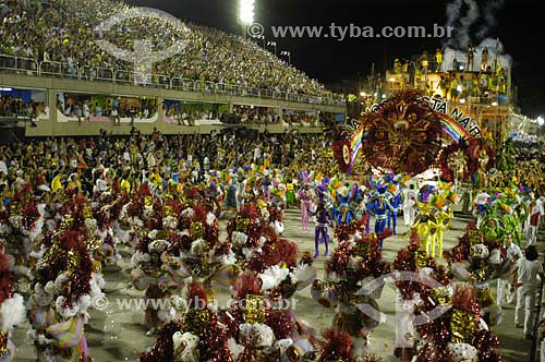  Escola de Samba Unidos do Viradouro - Desfile de carnaval na Marquês de Sapucaí - Sambódromo - Rio de Janeiro - RJ - Brasil - Carnaval 2006  - Rio de Janeiro - Rio de Janeiro - Brasil
