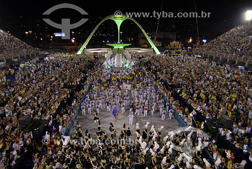  Desfile da escola de samba Viradouro no Carnaval 2007 - Rio de Janeiro - RJ - Brasil  - Rio de Janeiro - Rio de Janeiro - Brasil