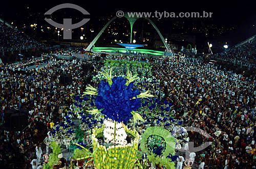  Desfile de carnaval na Marquês de Sapucaí - Sambódromo - Rio de Janeiro - RJ - Brasil  - Rio de Janeiro - Rio de Janeiro - Brasil