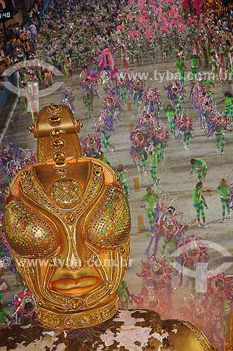  Carnaval 2005 - Escola Mangueira - Sambódromo - Rio de Janeiro - RJ - Brasil  - Rio de Janeiro - Rio de Janeiro - Brasil