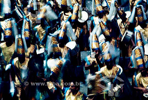  Ala da Bateria - Carnaval - desfile - Rio de Janeiro - RJ - Brasil  - Rio de Janeiro - Rio de Janeiro - Brasil