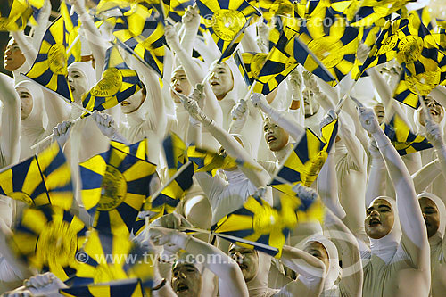  Carnaval 2005 - Escola Unidos da Tijuca - Sambódromo - Rio de Janeiro - RJ - Brasil  - Rio de Janeiro - Rio de Janeiro - Brasil