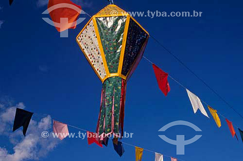  Balão e bandeirolas de festa junina , São João 