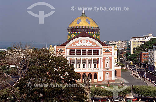  Teatro Amazonas - Manaus - AM - Brasil 

  O teatro é Patrimônio Histórico Nacional desde 20-12-1966, sendo o primeiro monumento, em Manaus, tombado pelo Patrimônio Histórico.  - Manaus - Amazonas - Brasil