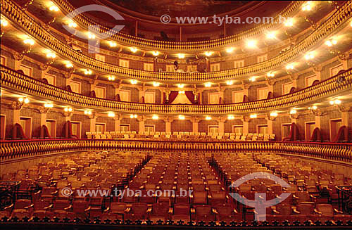  Interior do Teatro Amazonas - Manaus - AM - Brasil 

  O teatro é Patrimônio Histórico Nacional desde 20-12-1966, sendo o primeiro monumento, em Manaus, tombado pelo Patrimônio Histórico.  - Manaus - Amazonas - Brasil