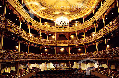  Interior do Teatro Municipal de Niterói - RJ - Brasil  - Niterói - Rio de Janeiro - Brasil