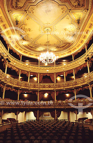  Interior do Teatro Municipal de Niterói - RJ - Brasil  - Niterói - Rio de Janeiro - Brasil